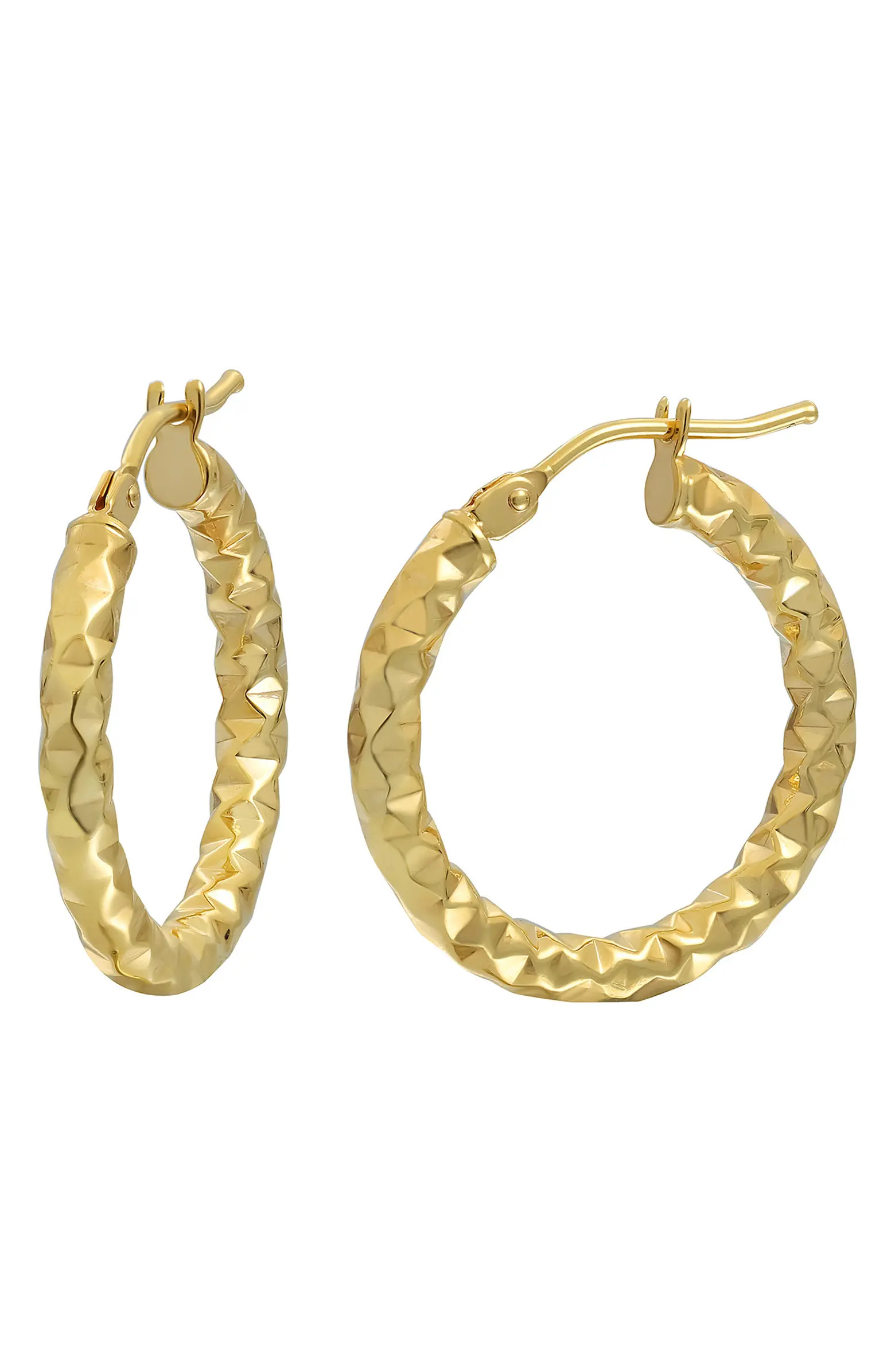 14K Gold Hoop Earrings | Nordstrom