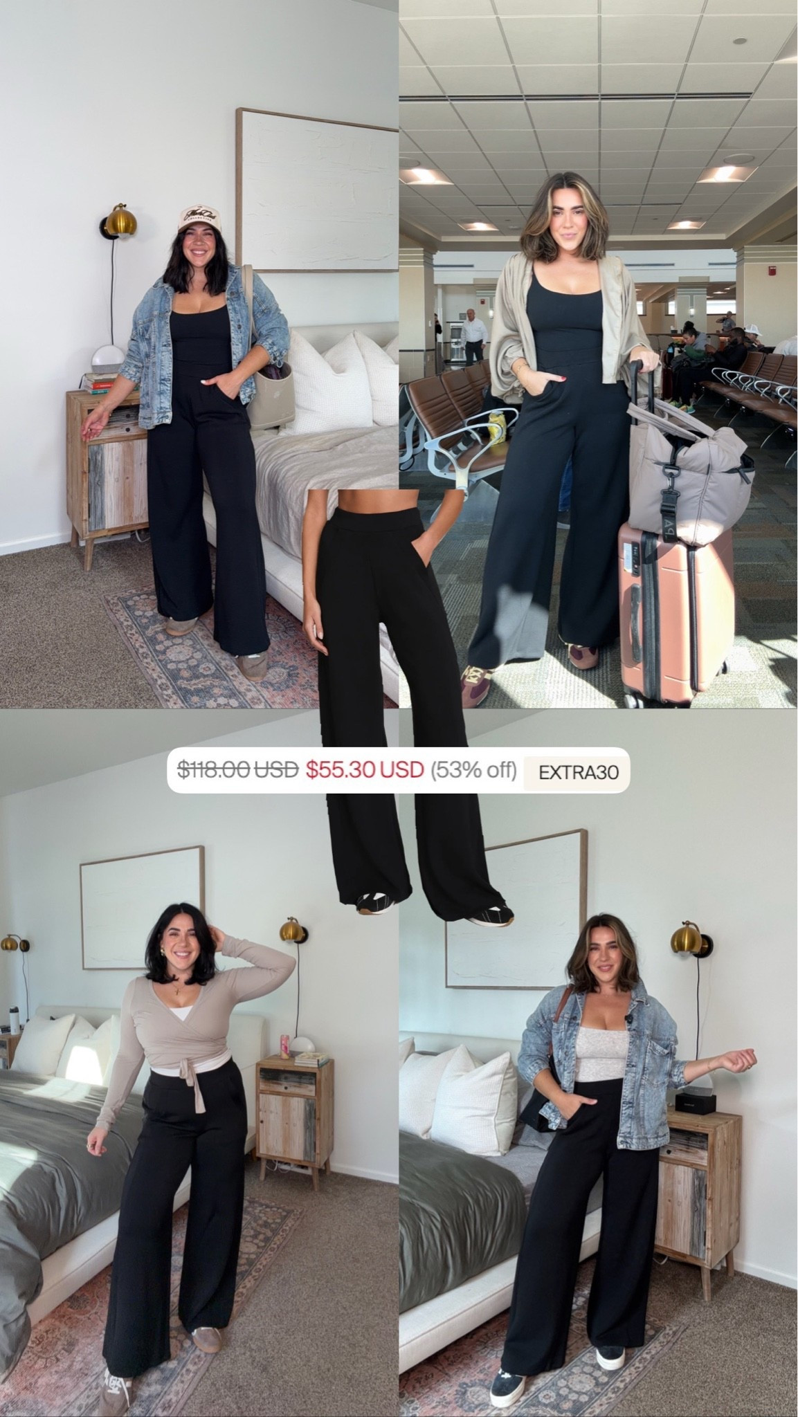 VIRAL track pants on major sale! Trust me these are incredible. I've never seen them priced this low. Run! I do a size L regular (I'm 5' 5'') if you're any shorter do the petite!

#LTKSaleAlert #LTKMidsize #LTKootd