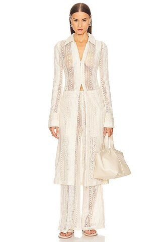 L'Academie by Marianna Arabelle Top in Ivory from Revolve.com | Revolve Clothing (Global)