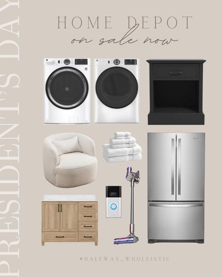 President’s Day sale finds at The Home Depot 🎉

#washer #dryer #appliances #dyson #vanity 

#LTKhome #LTKsalealert #LTKfamily