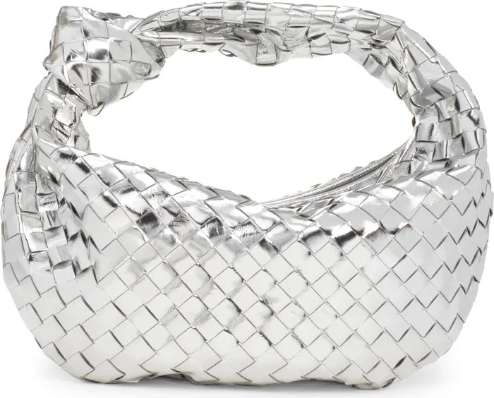 Mini Jodie Metallic Leather Top Handle Bag | Nordstrom