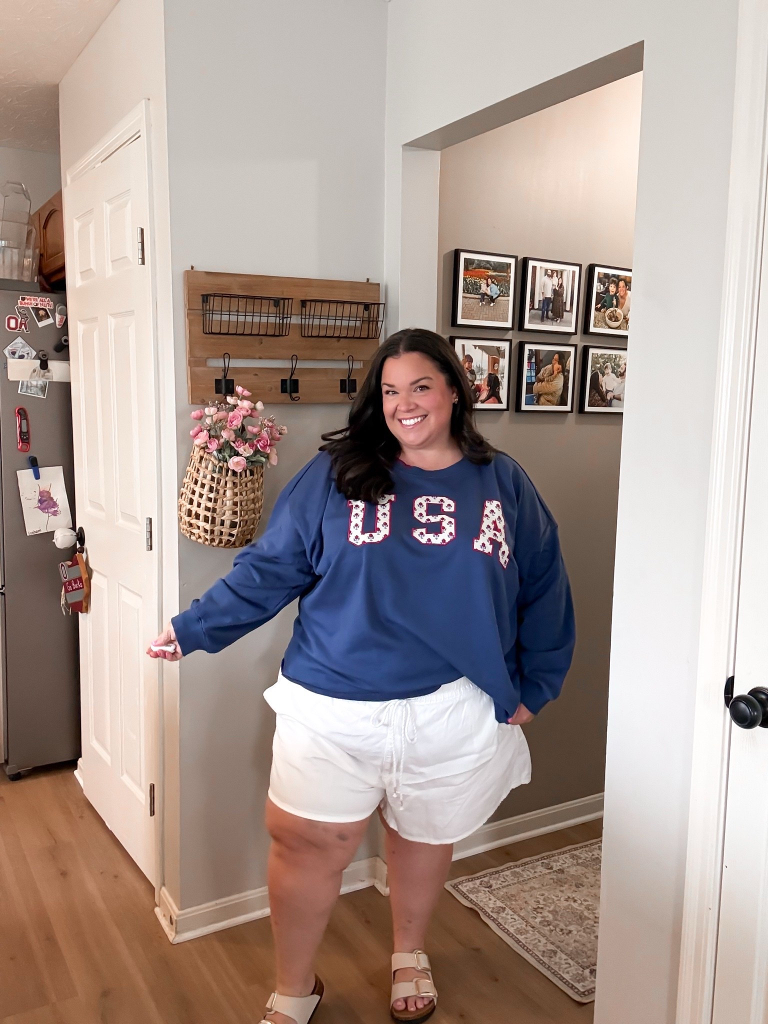 How cuteeee is this target USA sweatshirt for July 4th? It’s the softest material too. I’m in the 3x and it fits large
3x in this target white linen shorts too

#LTKPlusSize #LTKPetite #LTKMidsize