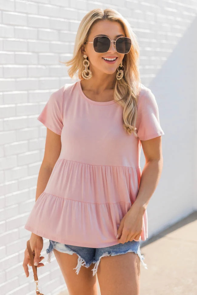 Power Of My Love Pink Blouse | The Pink Lily Boutique