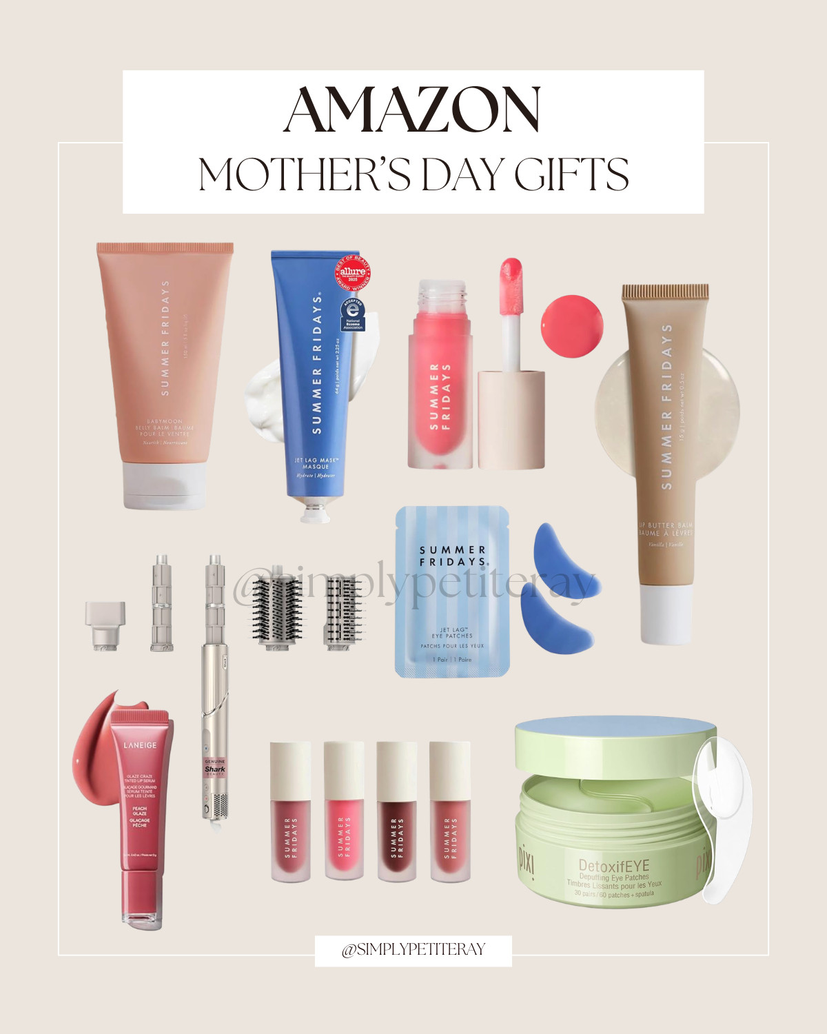 Celebrate Mother's Day with these beauty gifts! From lip care to under-eye masks, refresh and rejuvenate.

Amazon Mother’s Day beauty gifts, beauty gift ideas for mom Amazon finds, skincare and self-care gifts for Mother’s Day, lip care and under eye mask essentials, pampering beauty treats for moms, refreshing and rejuvenating skincare picks, affordable beauty gifts she’ll love, glow-up essentials for Mother’s Day

#MothersDayGifts #AmazonBeauty #SkincareGifts #SelfCareForMom #BeautyFinds #GiftInspo #LTKFinds #AmazonFavorites
 

 #LTKMothersDay