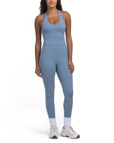 2pc Active Lifestyle Halter Top And Leggings Set | TJ Maxx