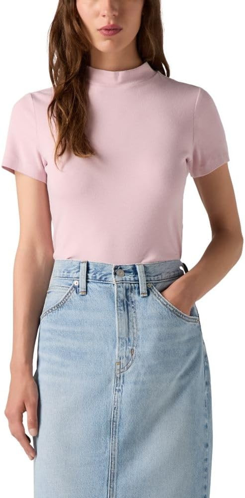 Levi's Womens Effortless Short Sleeve Tee Shirt | Amazon (US)