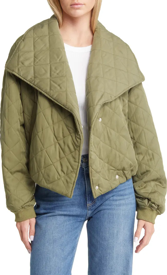 Quilted Crop Jacket | Nordstrom