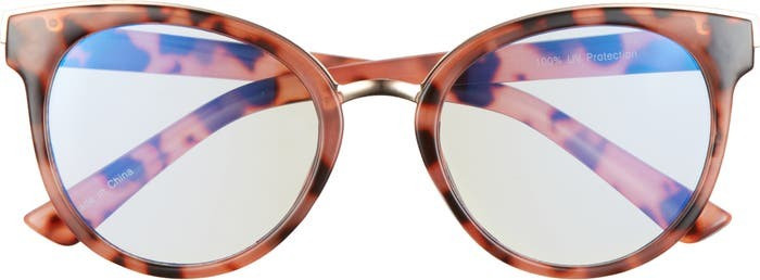 Round Blue Light Blocking Glasses | Nordstrom | Nordstrom