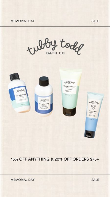 Tubby Todd has the best products & they are on sale! Don’t forget to shop! 

#LTKbaby #LTKkids #LTKSeasonal