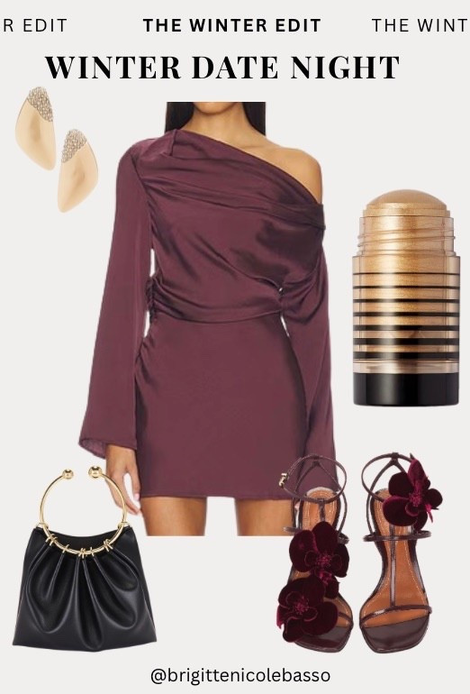 Rich tones, soft draping, and statement details make this the perfect winter date night look. I’m loving deep burgundy paired with feminine accessories for something romantic, elevated, and effortless. Polished without feeling overdone.
winter date night outfit, date night look, burgundy dress, romantic outfit, winter evening outfit,


#LTKootd #LTKgrwm