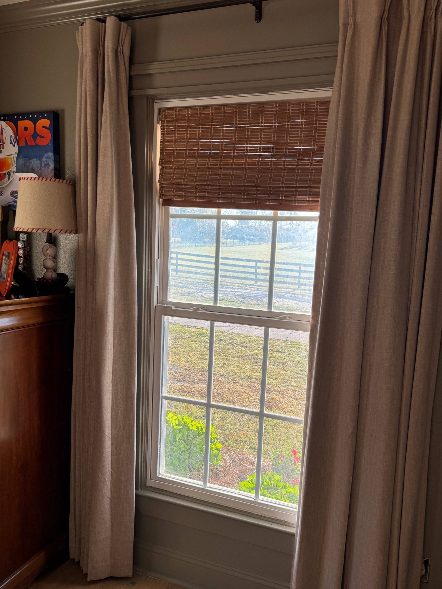 Look for less. Amazon Drapes. 

The color is my son’s room is oatmeal. The dusty blue and natural color are beautiful. 

You’ll want to get at least the 90 inch length for 8 ft ceilings. 
Linked the hardware the and curtain rings too! Ballard is my go to for drapery kits. They are amazing quality and a good price. 

#LTKhome