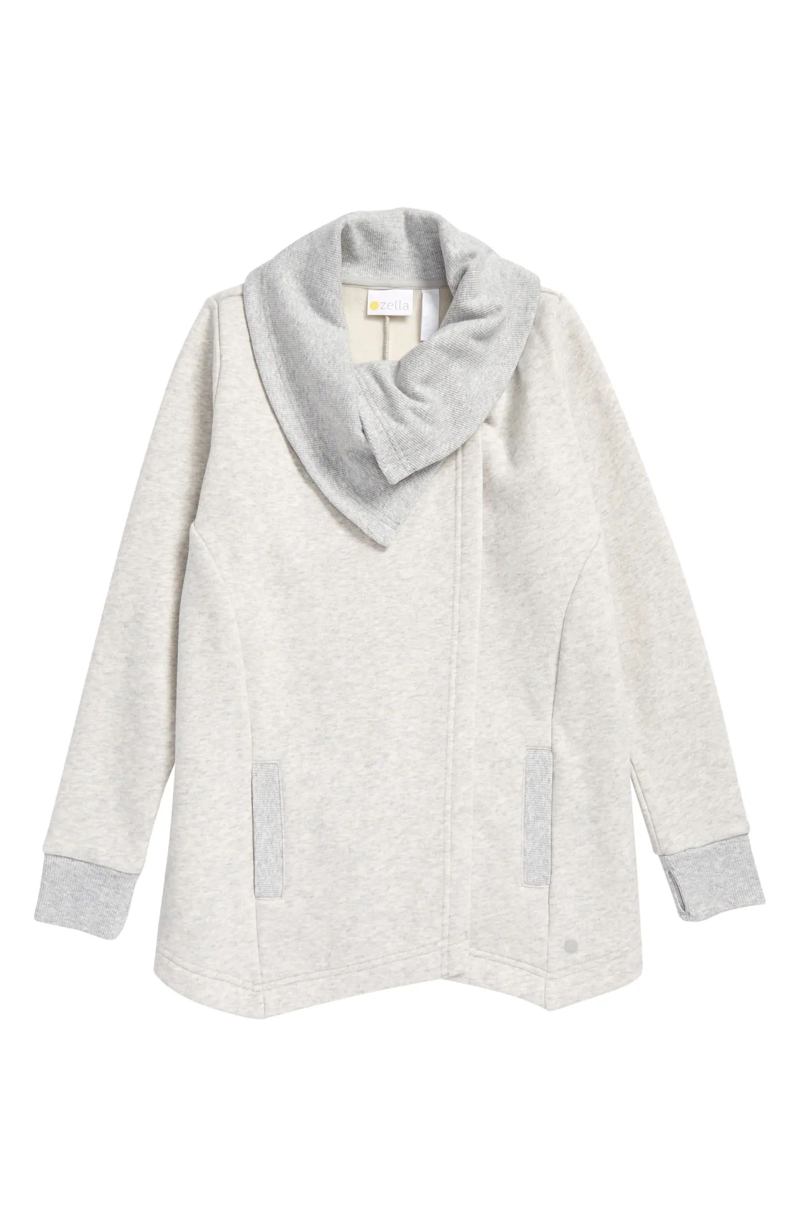 Zella Girl Kids' Cara Wrap Cardigan | Nordstrom | Nordstrom