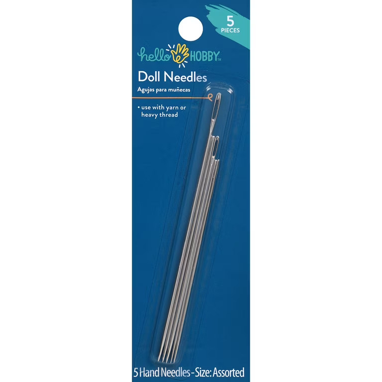 Hello Hobby Steel Doll Needles, Assorted Sizes (5 Piece) - Walmart.com | Walmart (US)