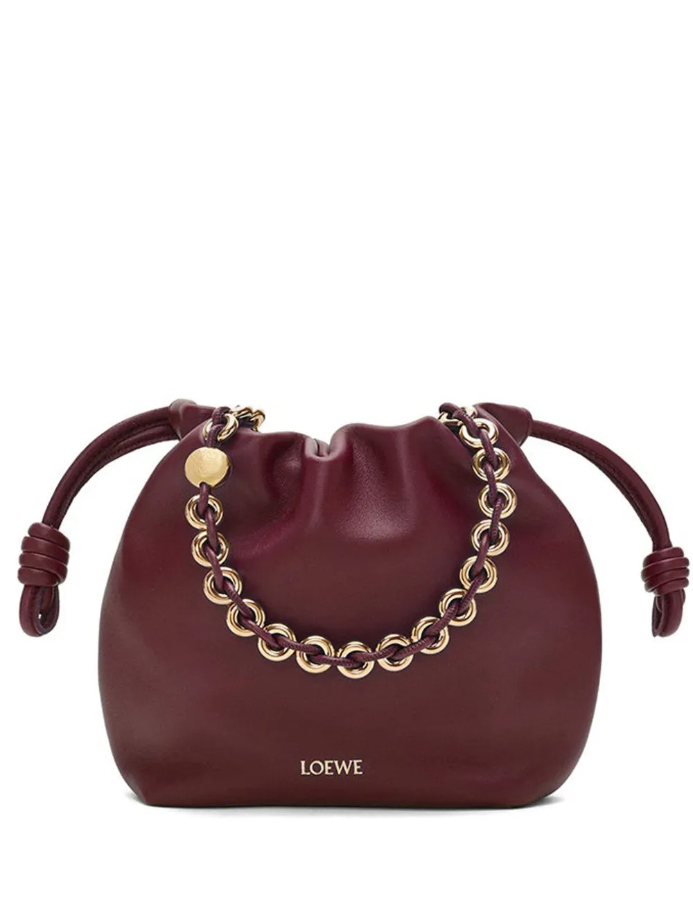 LOEWE Flamenco Mini Shoulder Bag | Red | FARFETCH UK | Farfetch Global