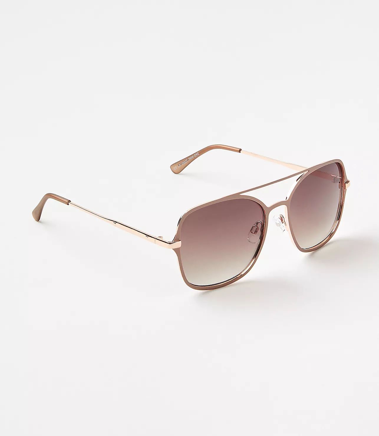Matte Rectangle Sunglasses | LOFT