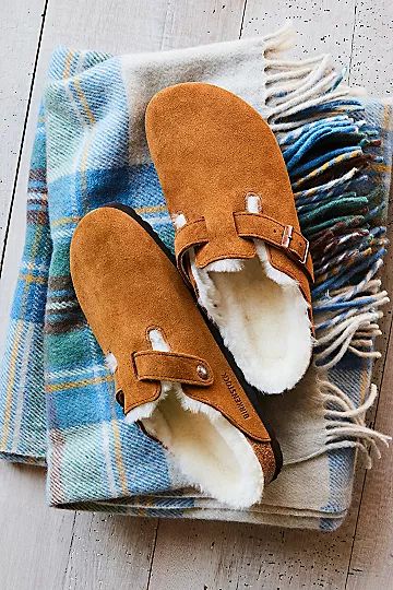 Boston Shearling Birkenstock | Free People (Global - UK&FR Excluded)