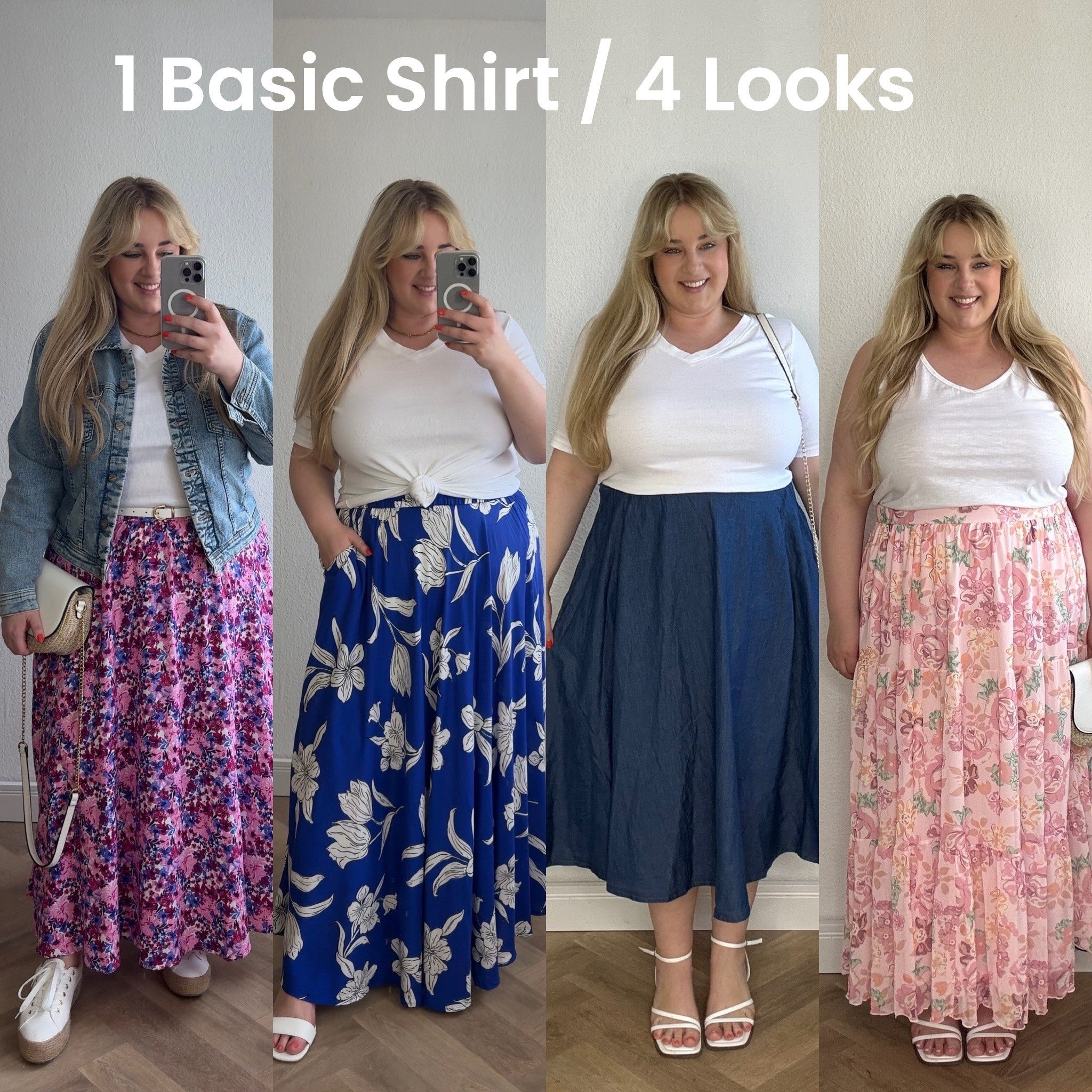 1 Shirt 4 Looks 👀

15% sparen mit dem Code: 15san

#röcke #plussizefashion #sommer #blumen

#LTKplussize #LTKdeutschland #LTKsummer