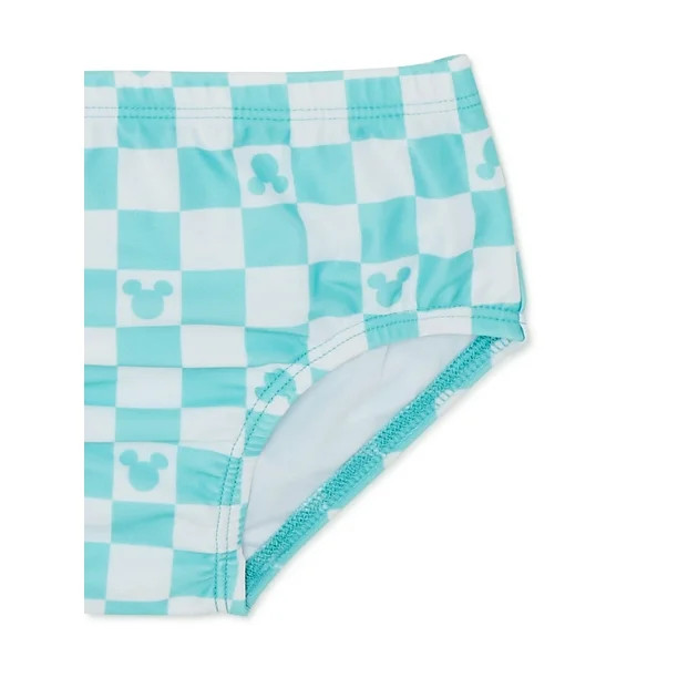 Mickey Mouse Baby Long Sleeve Rashguard and Swim Bottom Set, 2-Piece, Sizes 0/3-12 Months | Walmart (US)