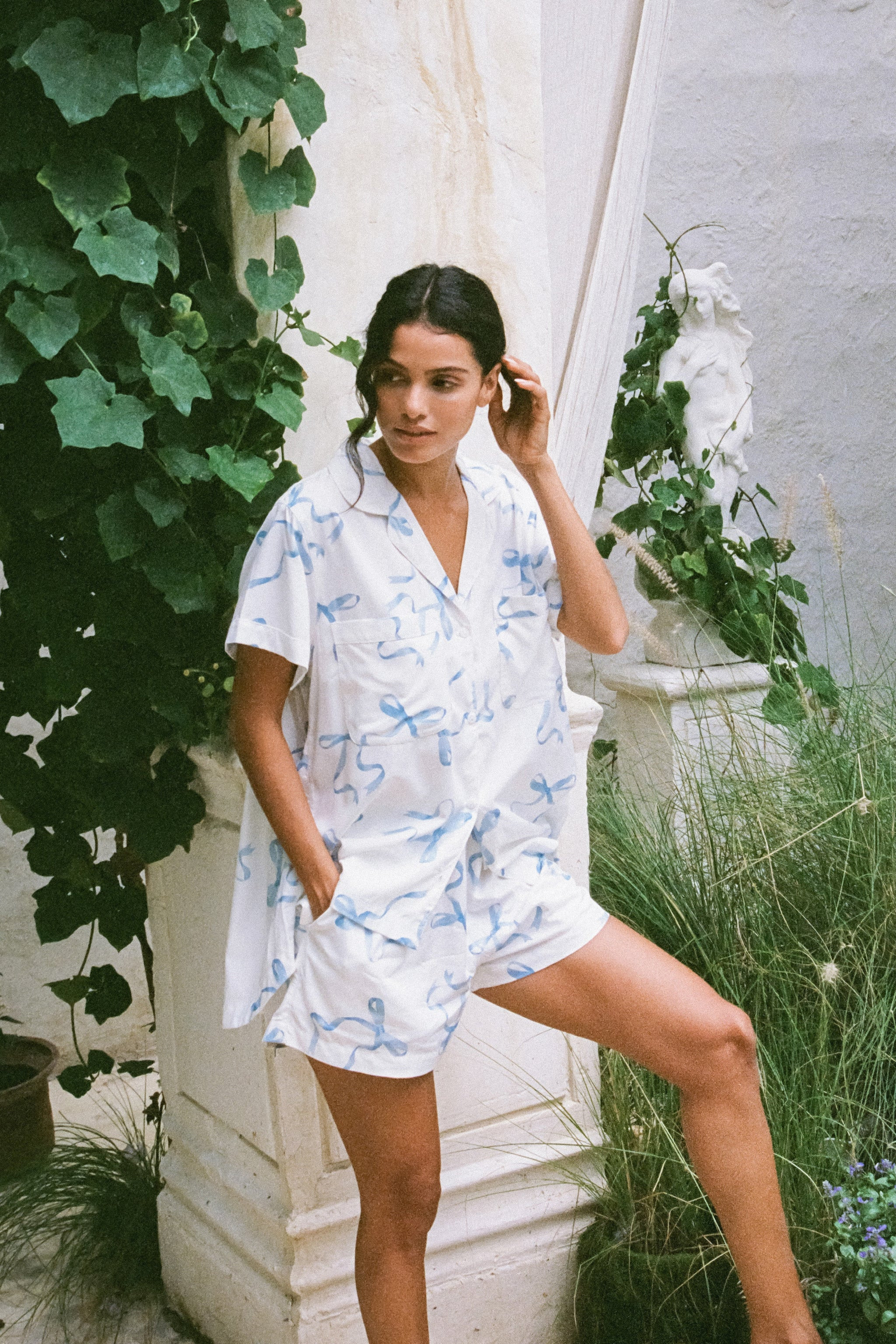 Abigail Sleep Set - Bow | Piyama US