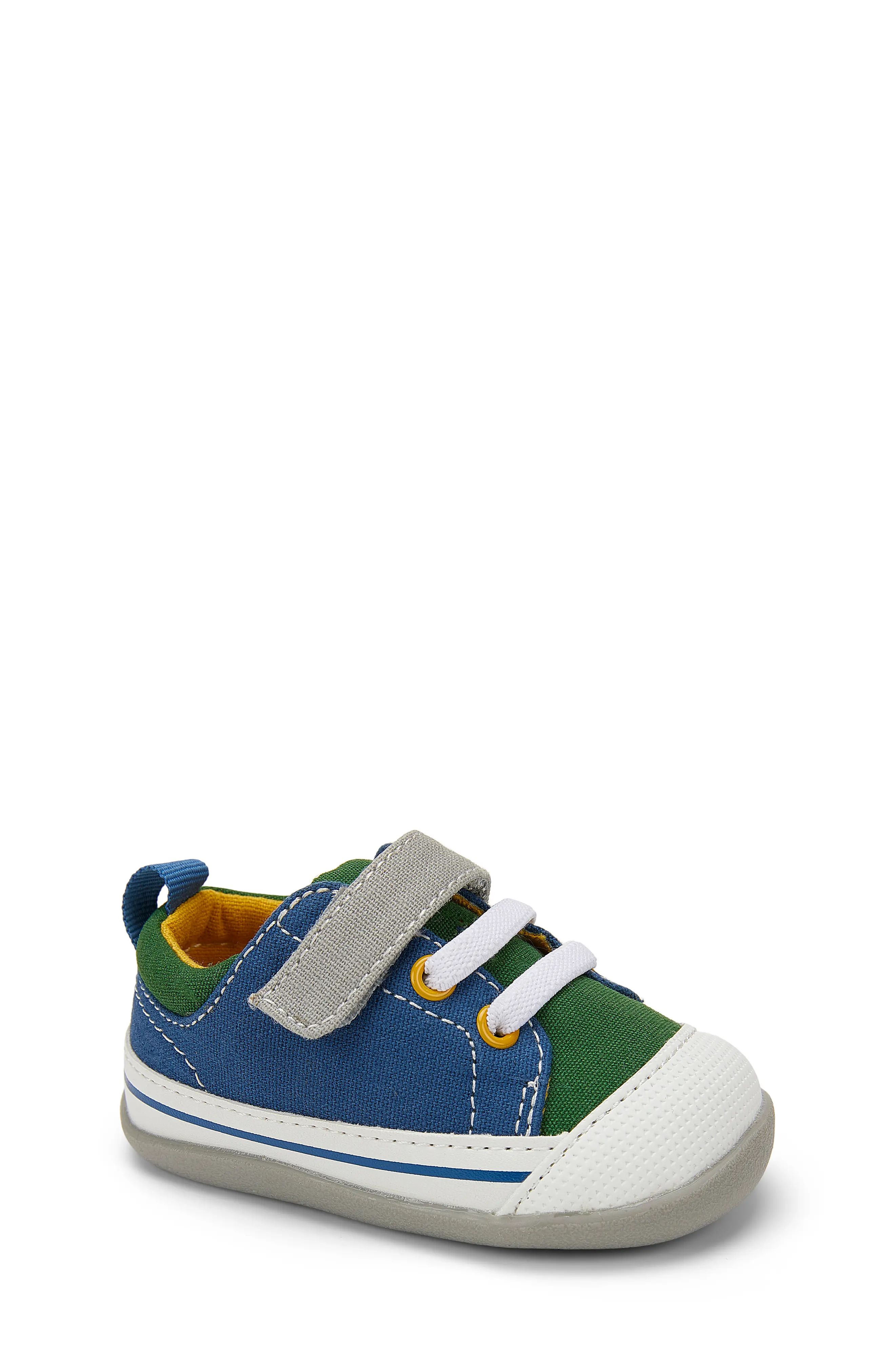 Infant See Kai Run Stevie Sneaker, Size 3 M - Blue/green | Nordstrom