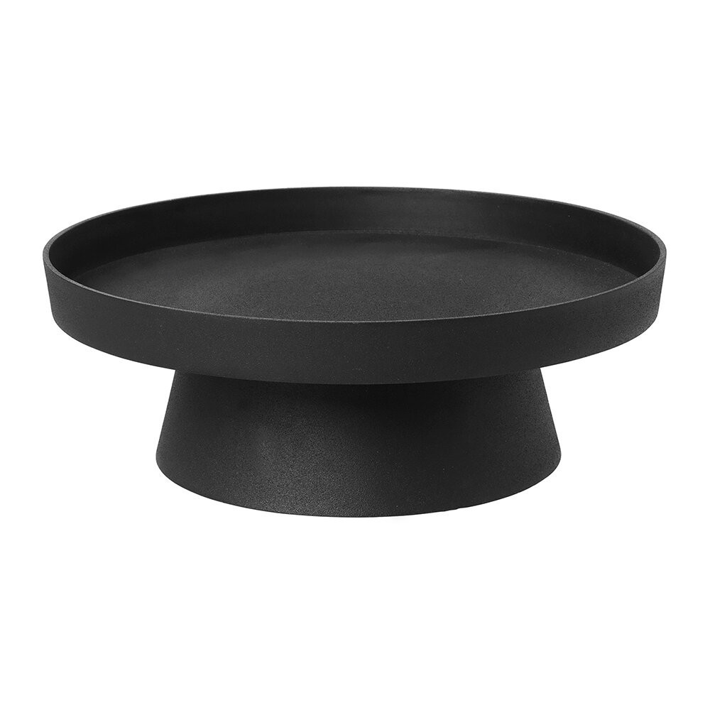 Holger Candle Plate - Black | Amara (UK)