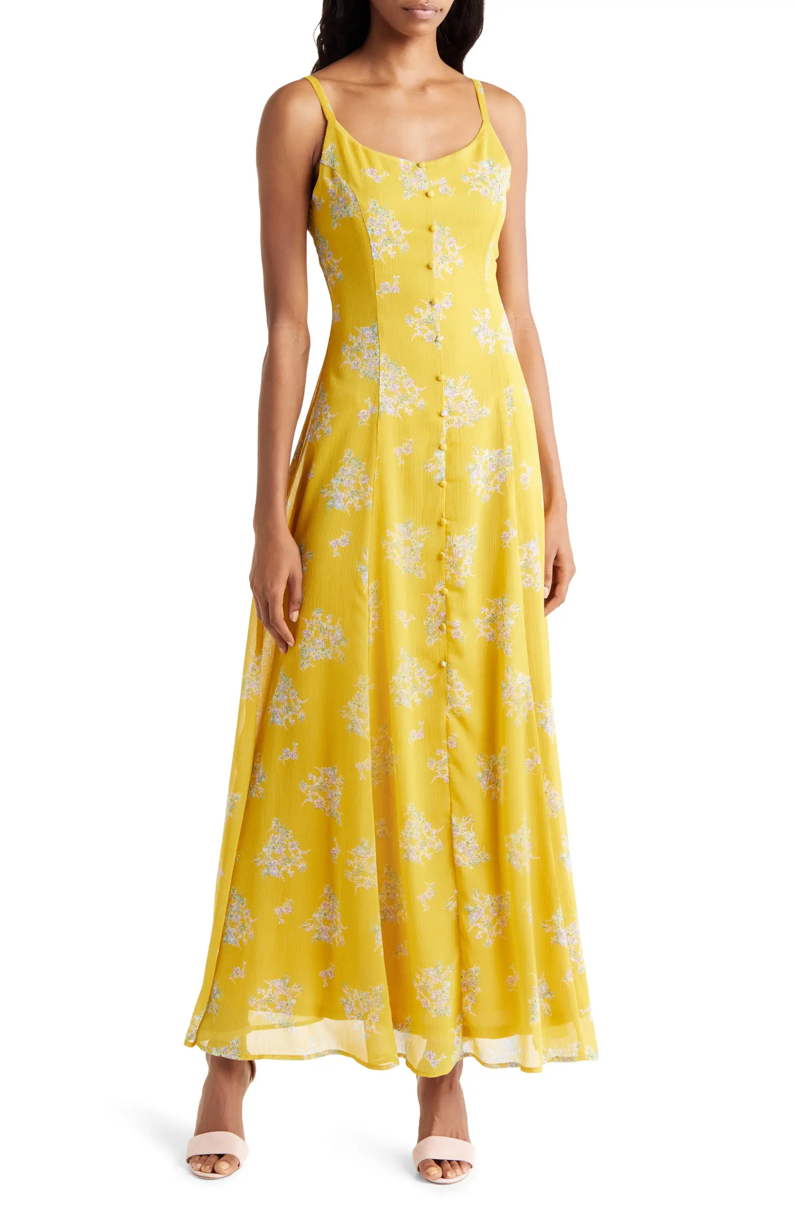 Chelsea28 Floral Print Maxi Sundress | Nordstrom | Nordstrom