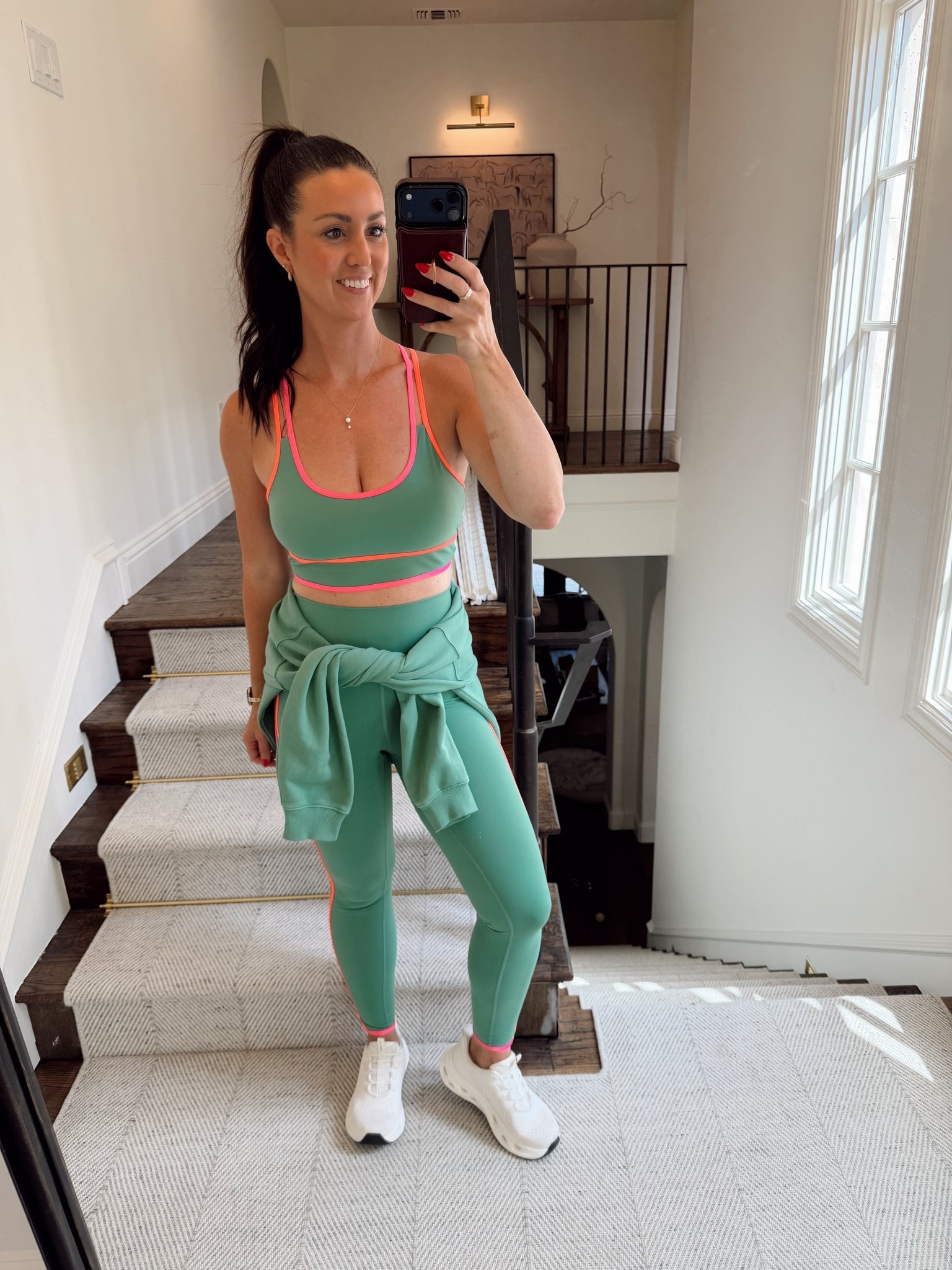 OMG this workout set from @Beach Riot is amazing! Got so many compliments on it today! Love the fun neon accents and attention to detail. There are several other adorable pieces in the collection.

#LTKActive #LTKOver40 #LTKSeasonal