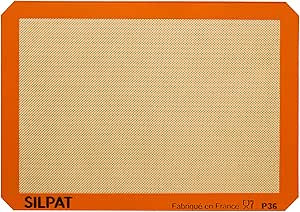 Silpat The Original Premium Non-Stick Silicone Baking Mat, Half Sheet | Amazon (US)