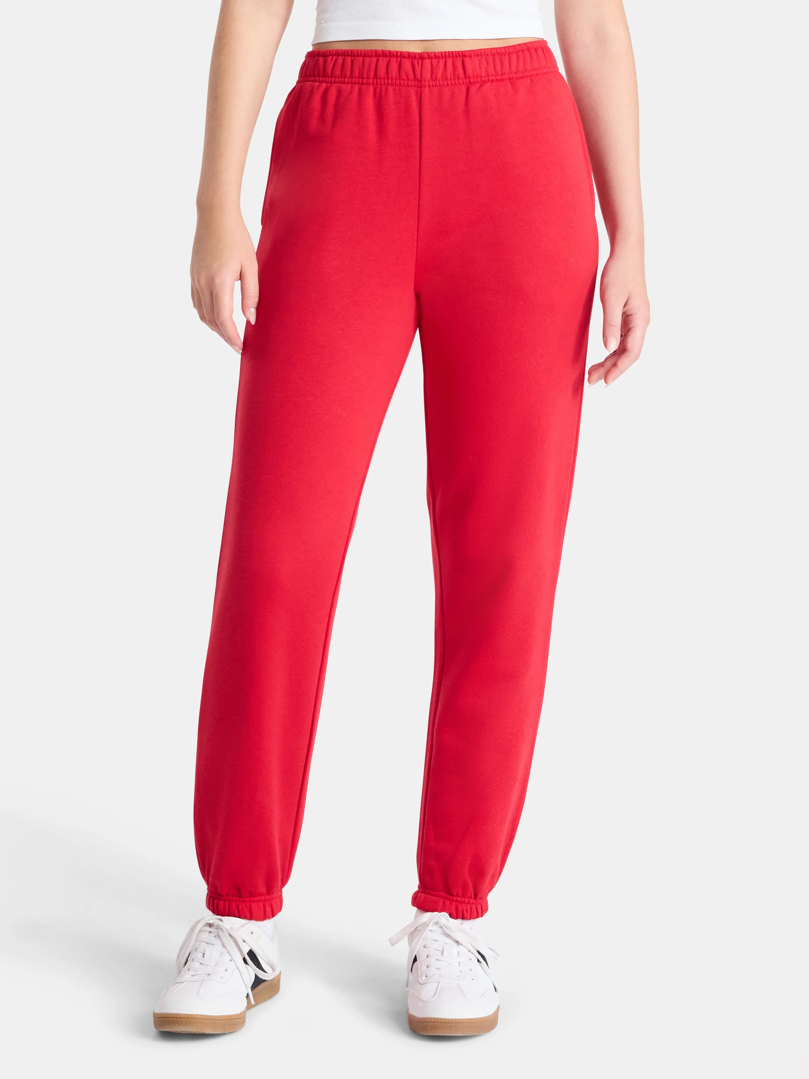 No Boundaries Fleece Joggers, 29'' Inseam, Women's | Walmart (US)
