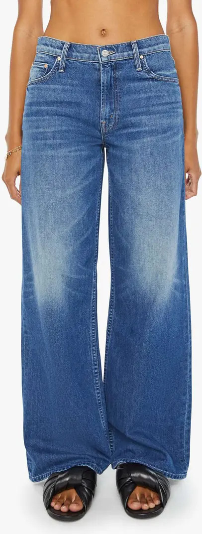 The Spinner Sneak High Waist Wide Leg Jeans | Nordstrom