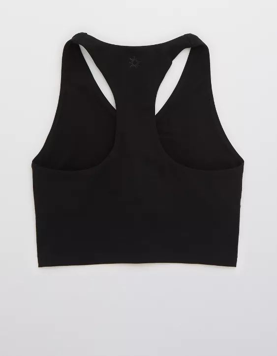 OFFLINE By Aerie Real Me Racerback Longline Sports Bra | Aerie