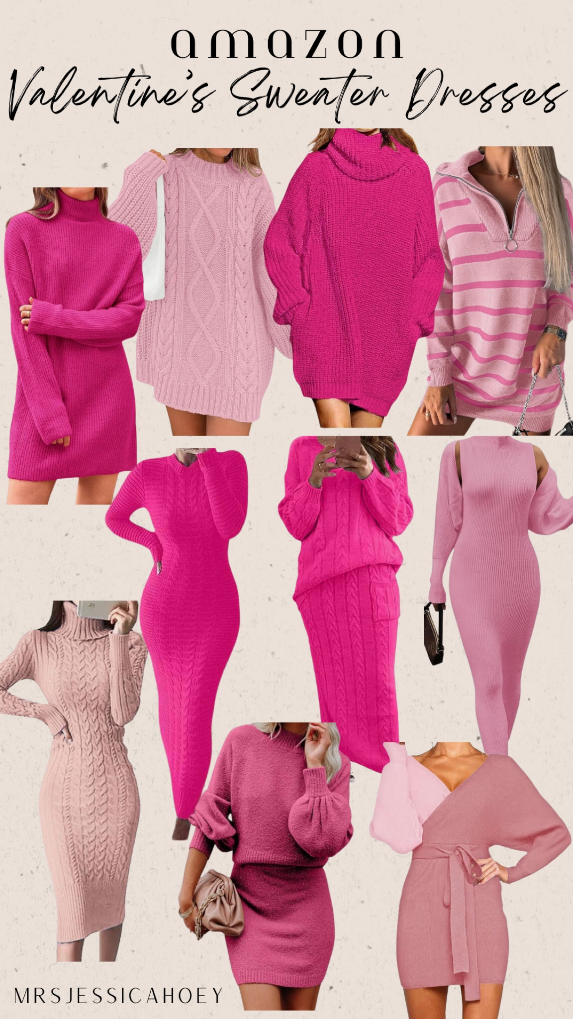 womens pink winter dress 25 Beautiful Pink Outfits for Fall and Winter