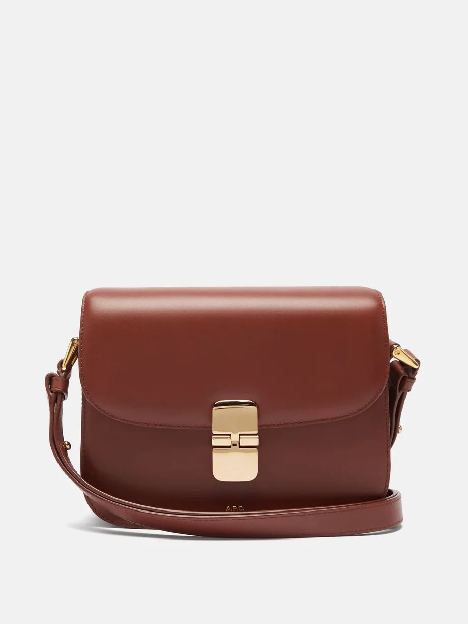 Grace small smooth-leather cross-body bag | Matches (US)