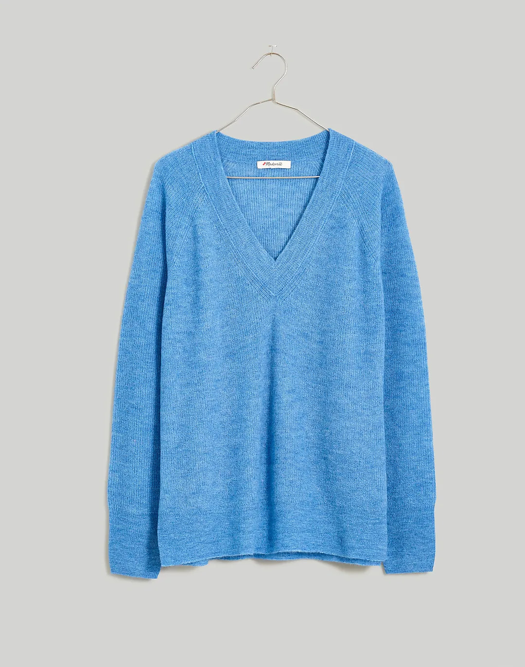 Rib Alpaca-Blend Oversized Sweater | Madewell
