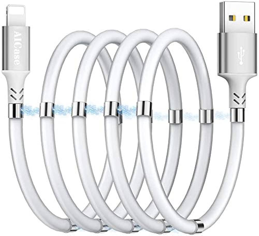 Magnetic Charging Cable,(3FT) Super Organized Charging Magnetic Absorption Nano Data Cable for Ph... | Amazon (US)