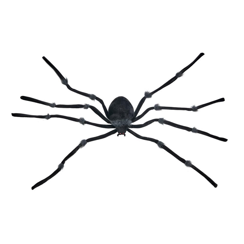 47 in. Black Giant Spider | The Home Depot