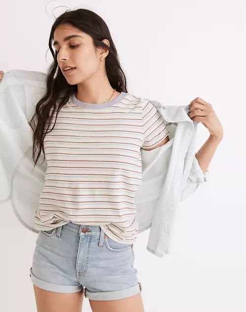 Northside Vintage Tee in Quinwood Stripe | Madewell