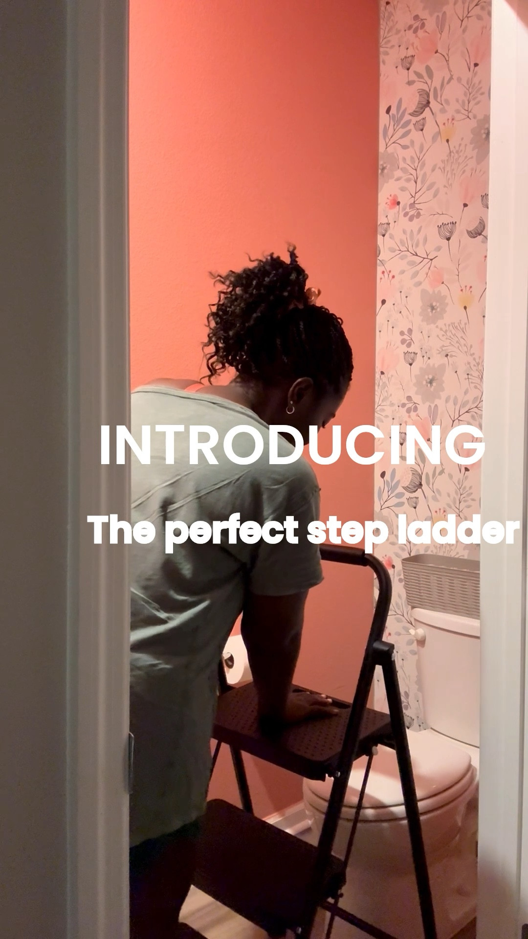 Home improvement projects can be hard but finding the right assistance is key like this 3 step step ladder that helps me paint my 10-inch ceilings and for less than $50. DIY on a budget #stepladder #budgetdiy #homeimprovement 

#LTKFamily #LTKHome #LTKFindsUnder50