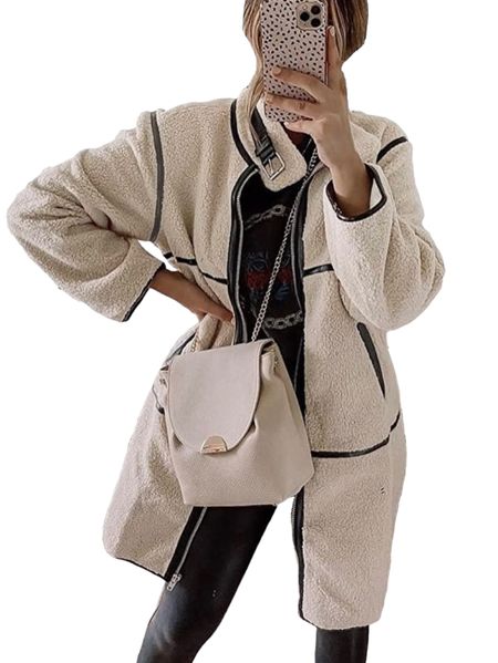Amazon Cyber Monday Find 
Under $50 Now! 
winter jackets, fleece jackets, cream aesthetic, neutral fashion, fluffy jackets, Sherpa jackets 

#LTKGiftGuide #LTKsalealert #LTKunder50