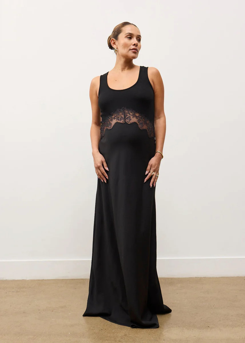 Gabriella Dress - Black | Portier