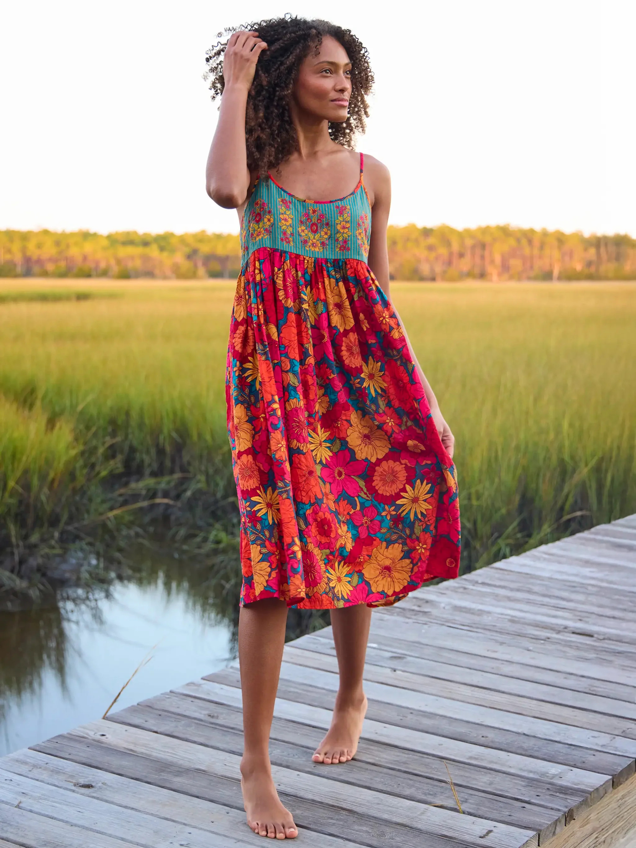 Gigi Midi Dress | Natural Life