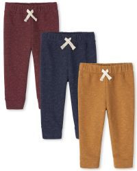 Baby And Toddler Boys Active Fleece Jogger Pants 3-Pack | The Children's Place CA - MULTI CLR | The Children's Place