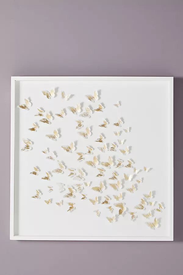 Butterfly Spray Wall Art | Anthropologie (US)