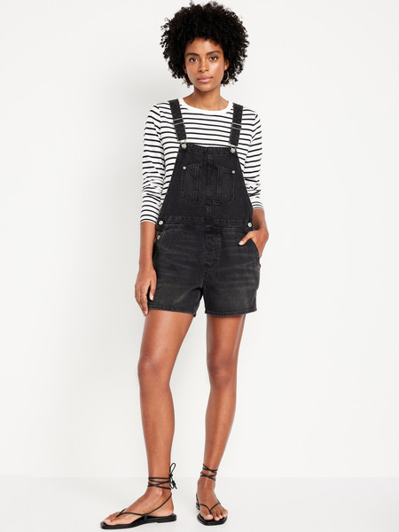 Slouchy Jean Shortalls -- 3.5-inch inseam | Old Navy (US)
