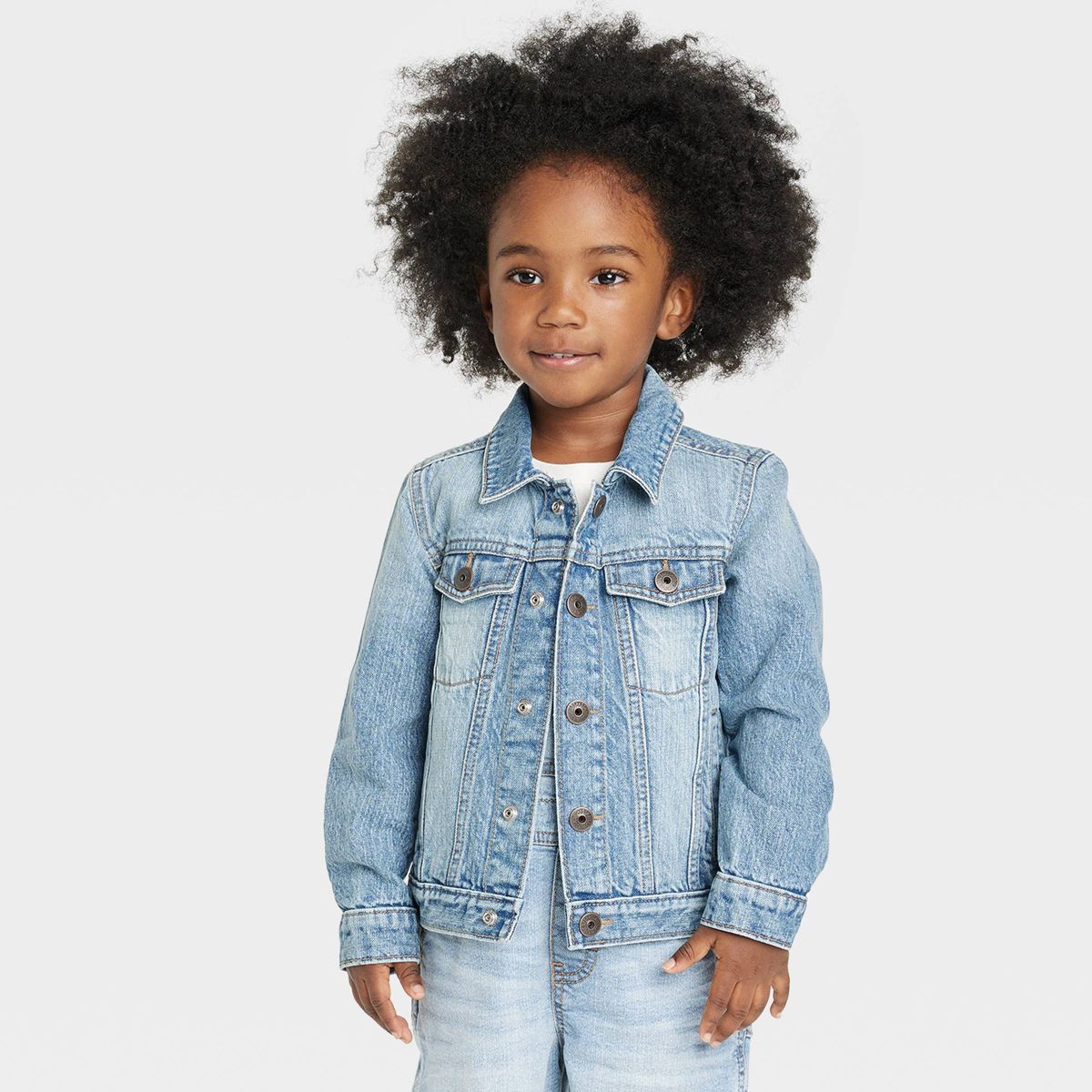 OshKosh B'gosh Toddler Boys' Denim Jacket - Light Blue | Target
