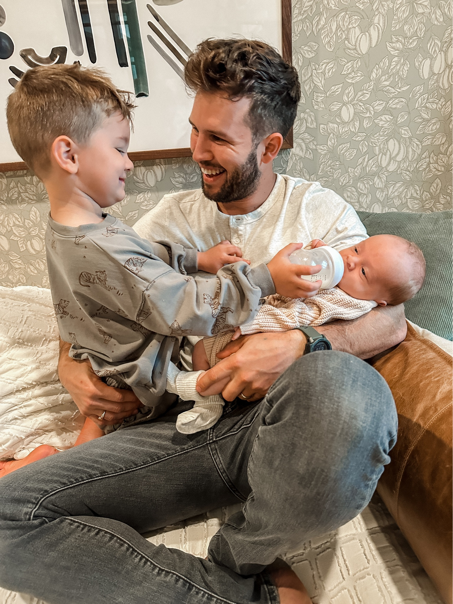 Remy man always there to help his little brother. Still loving these Philips Avent Natural Baby Bottles because of how well they help support Hunter’s breast feeding journey with Rad  

#LTKbaby