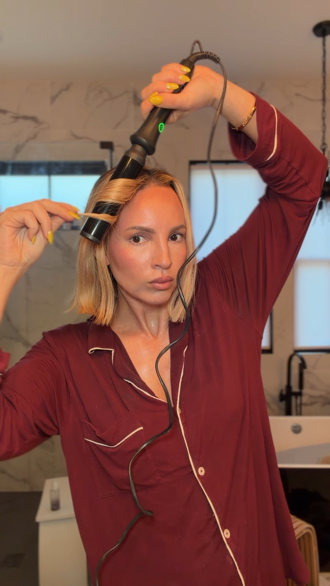 It was only up until like last week where I realized I really like my hair when I curl it with the barrel. Whenever I use a curling iron it never comes out the way I want it to. This is the one and a half inch barrel.  So easy!! ￼

#LTKmorningroutine #LTKBeauty #LTKgrwm