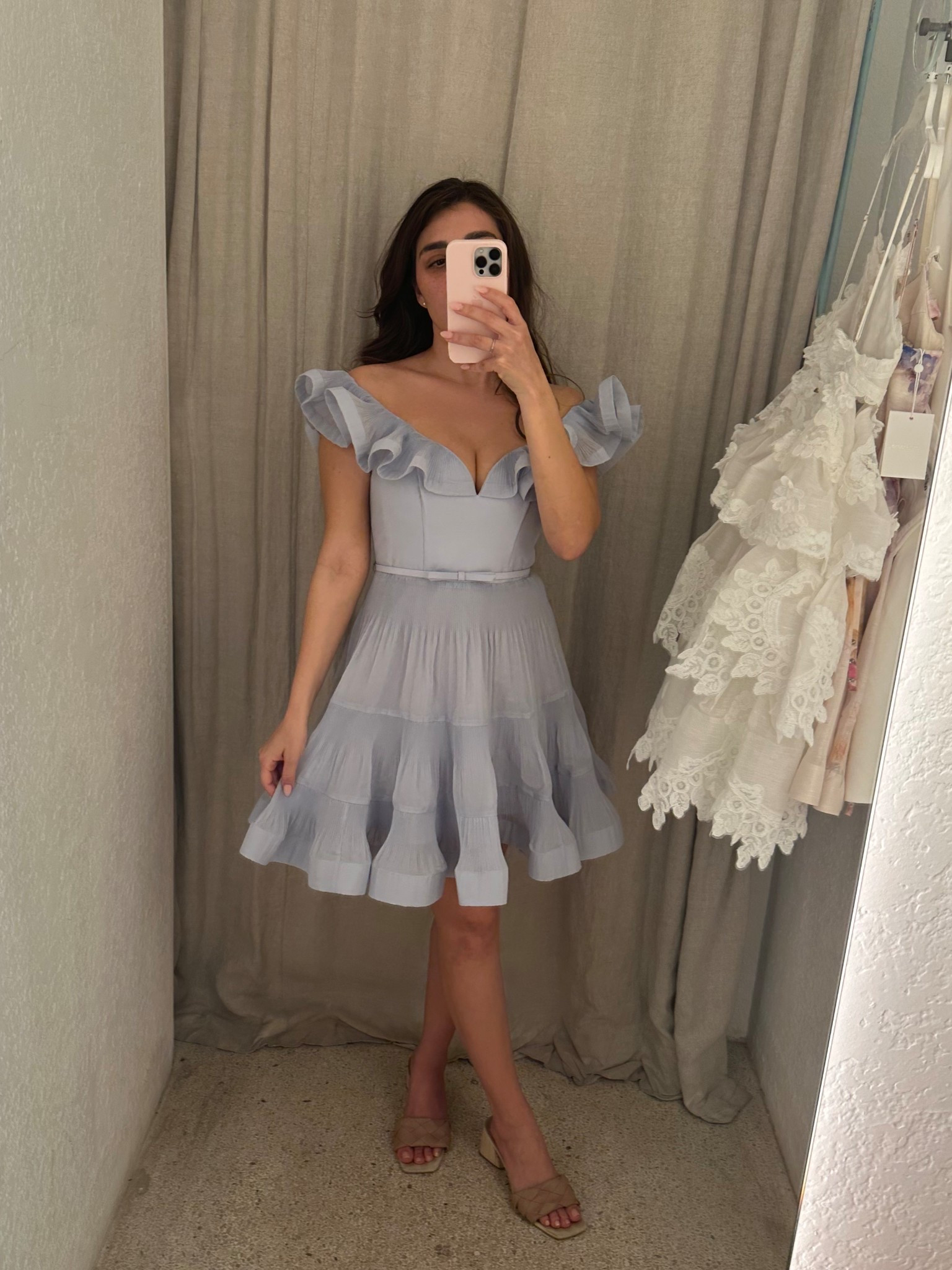 The morning after 💐 Wore this for our post-wedding brunch—fresh, romantic, and just the right amount of bridal. Linked the dress for your next special moment. #bridalbrunch #2025bride #2026bride

#LTKWedding #LTKSummerEdit