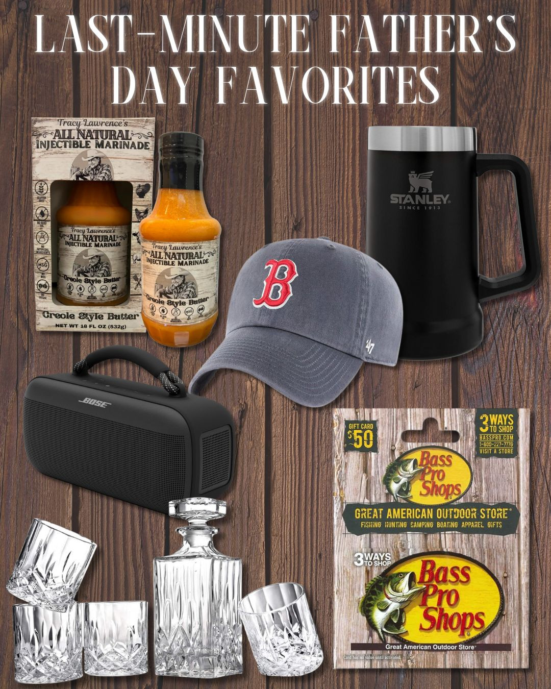 have you (like me) waited for the last minute to get dad something special for Father's Day? Amazon has you covered to shop for some of dad's favorite things that can get to you right on time including gift cards, merch from his favorite sports teams, waterproof speakers, and marinades like this one from Tracy Lawrence! swipe to shop some things i have in my card for my own dad this holiday.   

 #LTKGiftGuide #LTKSaleAlert #LTKFindsUnder50