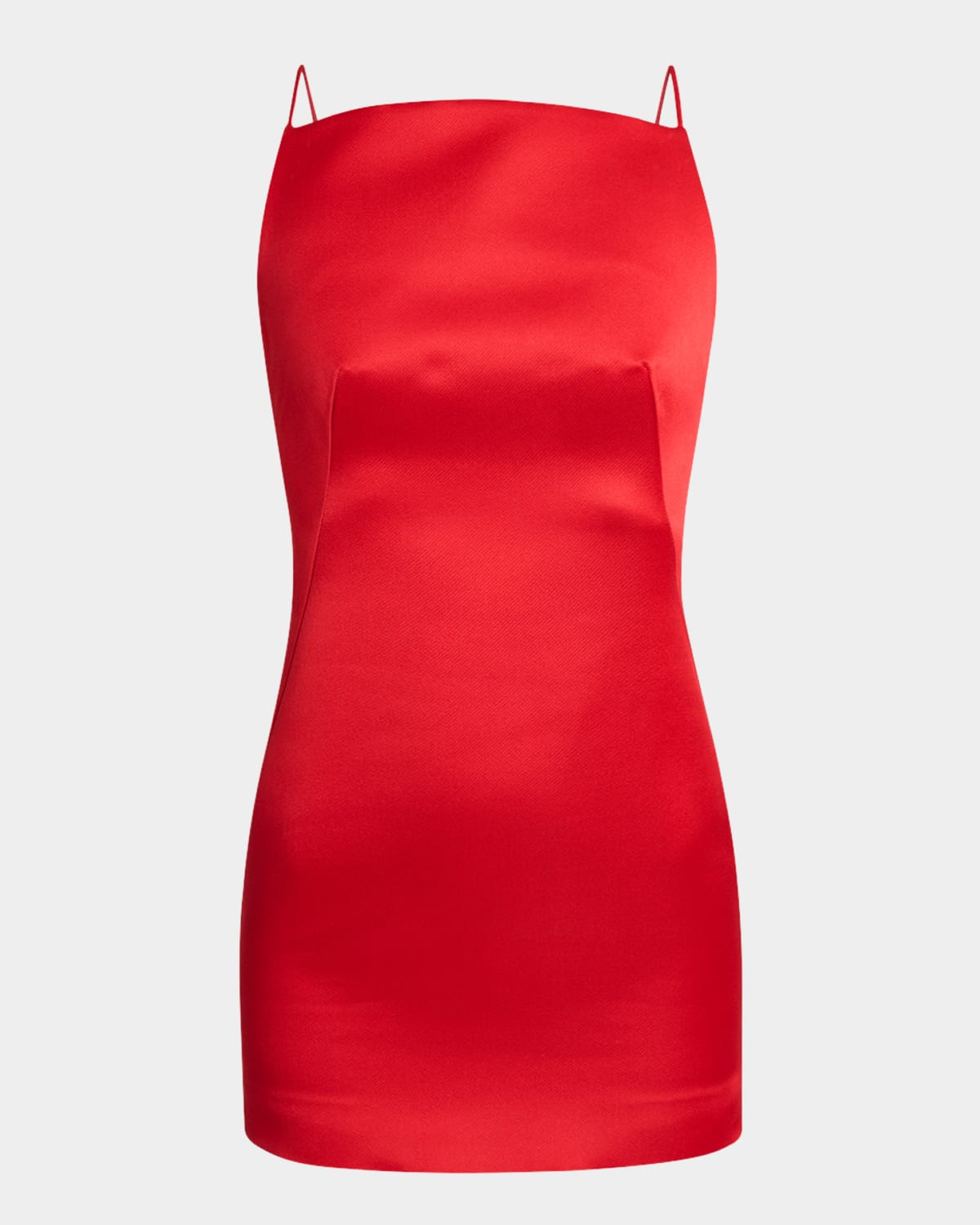 Satin Mini Dress | Neiman Marcus